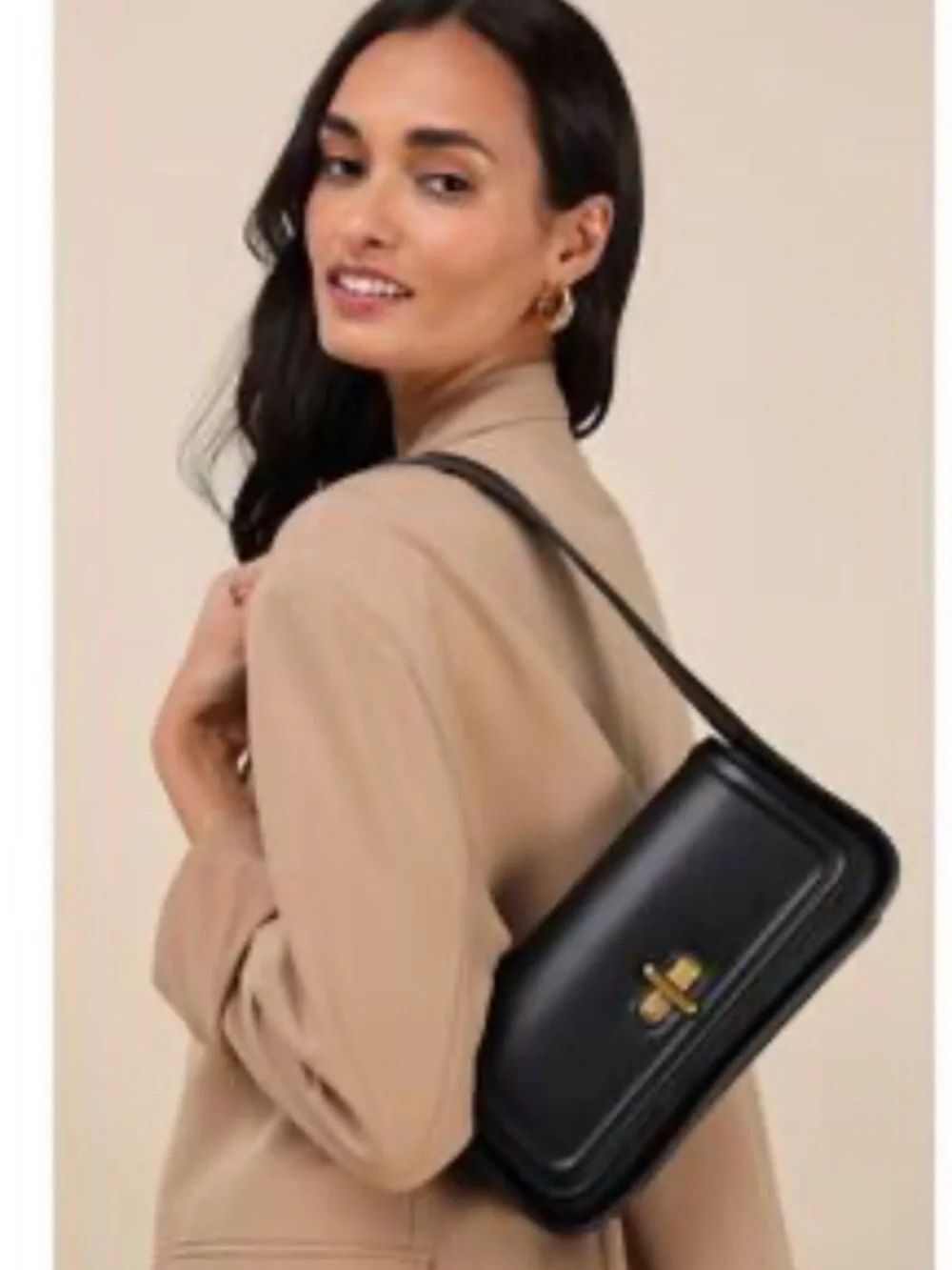 Turn Lock Baguette Rachel Zoe